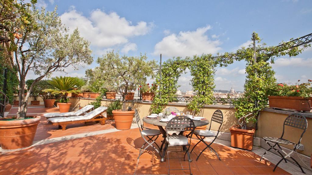 Rental In Rome - Fontana Di Trevi Penthouse Eksteriør billede