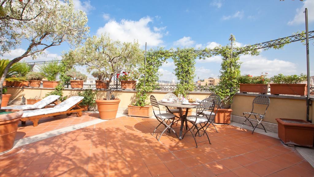 Rental In Rome - Fontana Di Trevi Penthouse Eksteriør billede